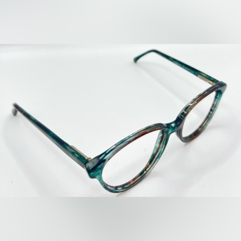 Vintage Rascals D1 61 Green Oval Sunglasses Frames Only